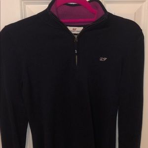Vineyard Vines light weight quarter zip sweater